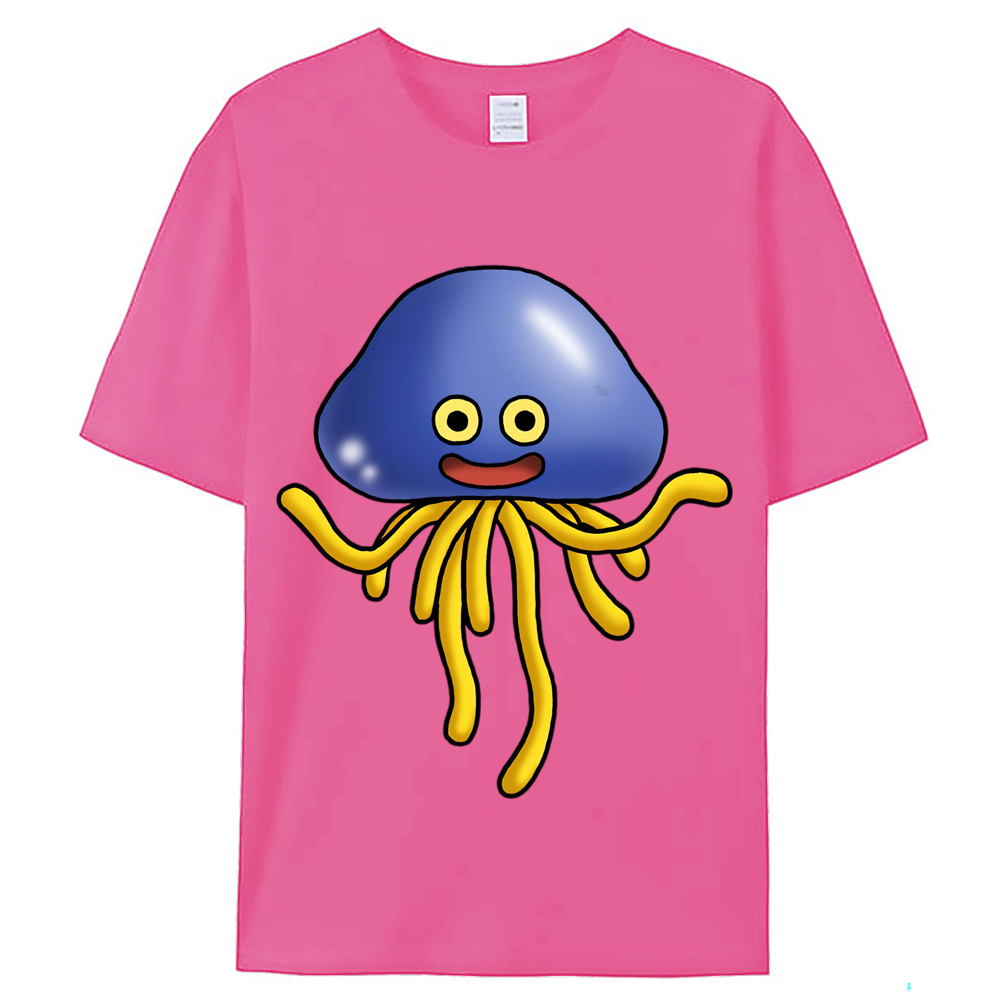 （画像用） ドラゴンクエスト Doragon Kuesuto Dragon Quest レディースカジュアルプリントTシャツ（綿100％）